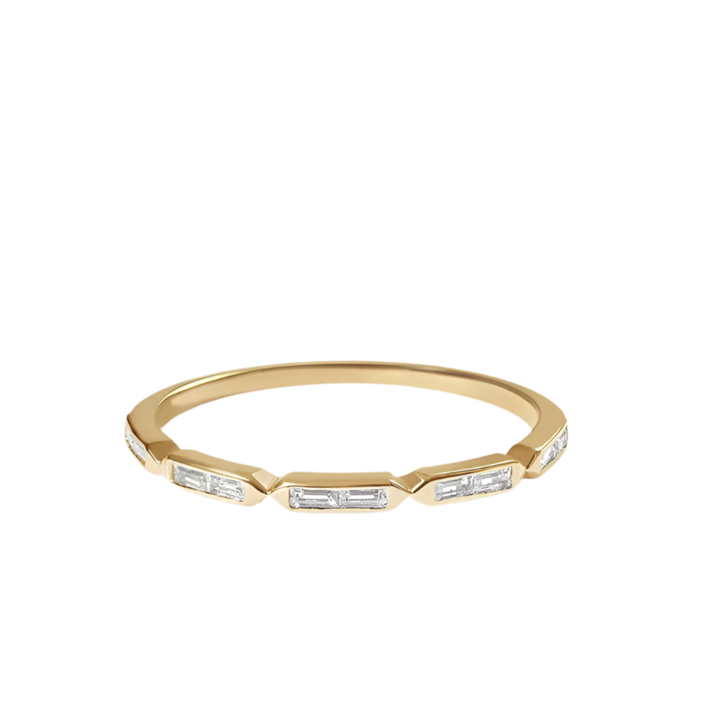 Baguette Diamond Band