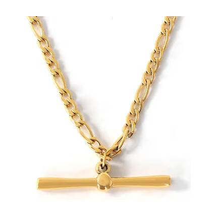 Chunky Figaro T Bar Necklace